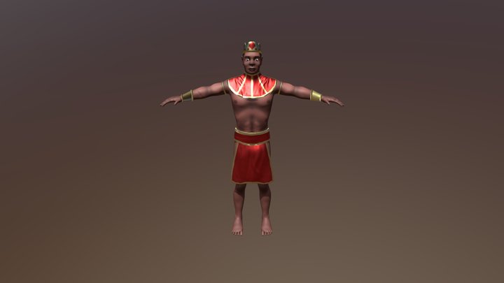 Orisha Shango 3D Model