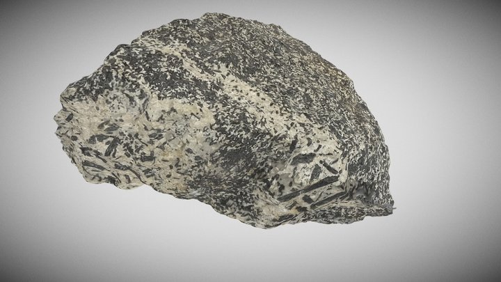 Hornblende-diorite / gabbro – Free 3D Model STL