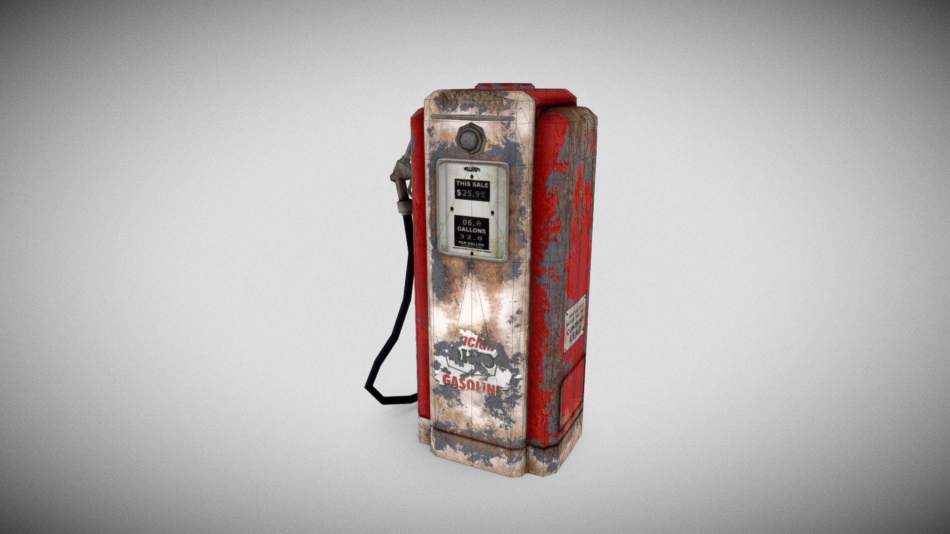 Old Gas Pump