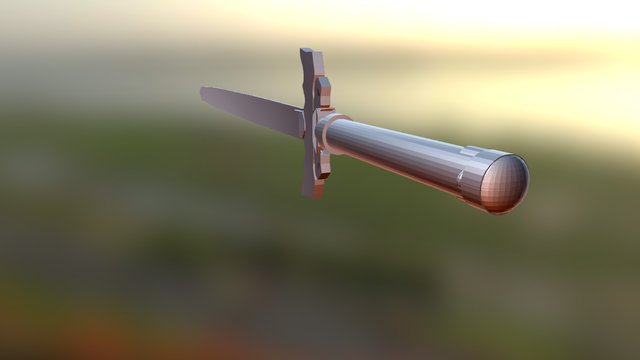 Night Sky Sword 3D Model