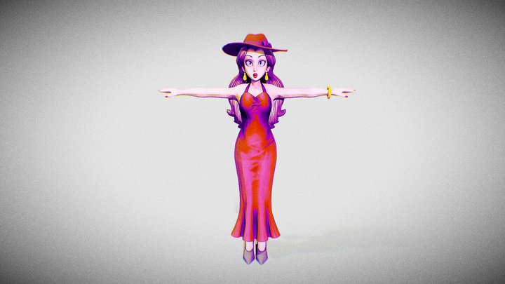 Pauline (Dress) – Kostenloses 3D-Modell STL