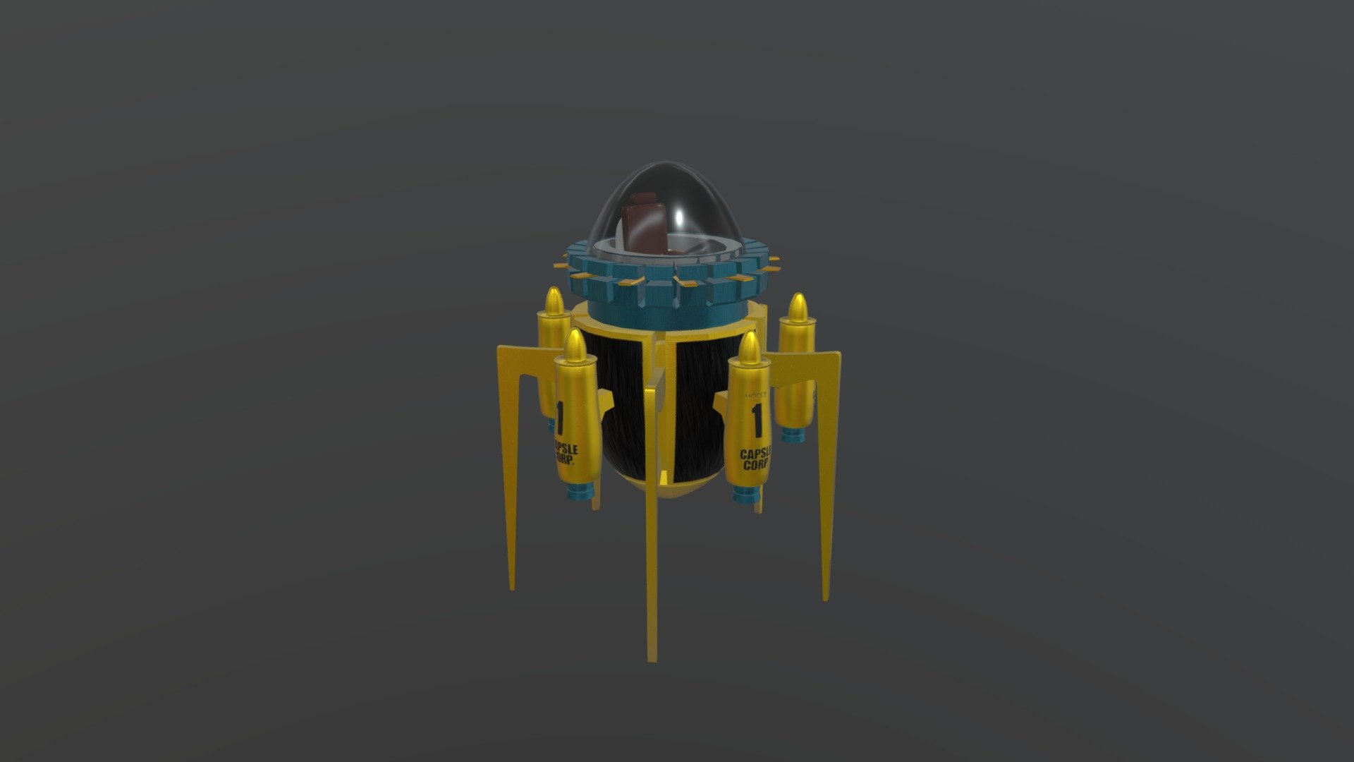 Trunks Time Machine - Buy Royalty Free 3D model by Ygor L.Cavalcante ...