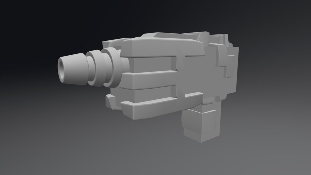 Oblivous Gun - SciFi Gun #2