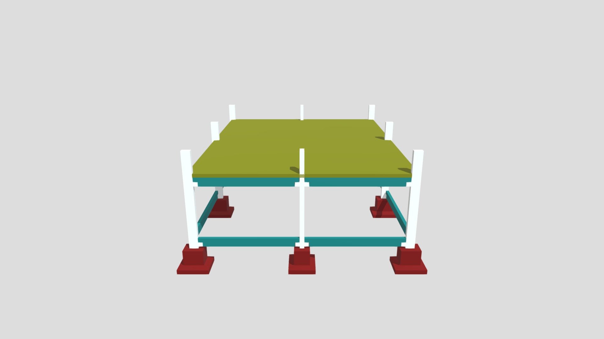 Modelagem Estrutural 3D -10X10
