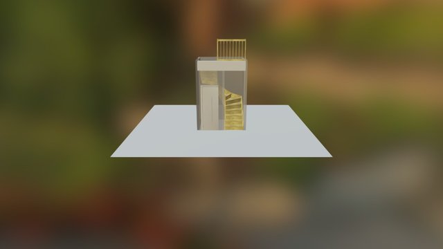 Stue - 1 Sal 3D Model