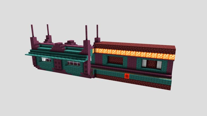 Nether Tunnel 3D Model