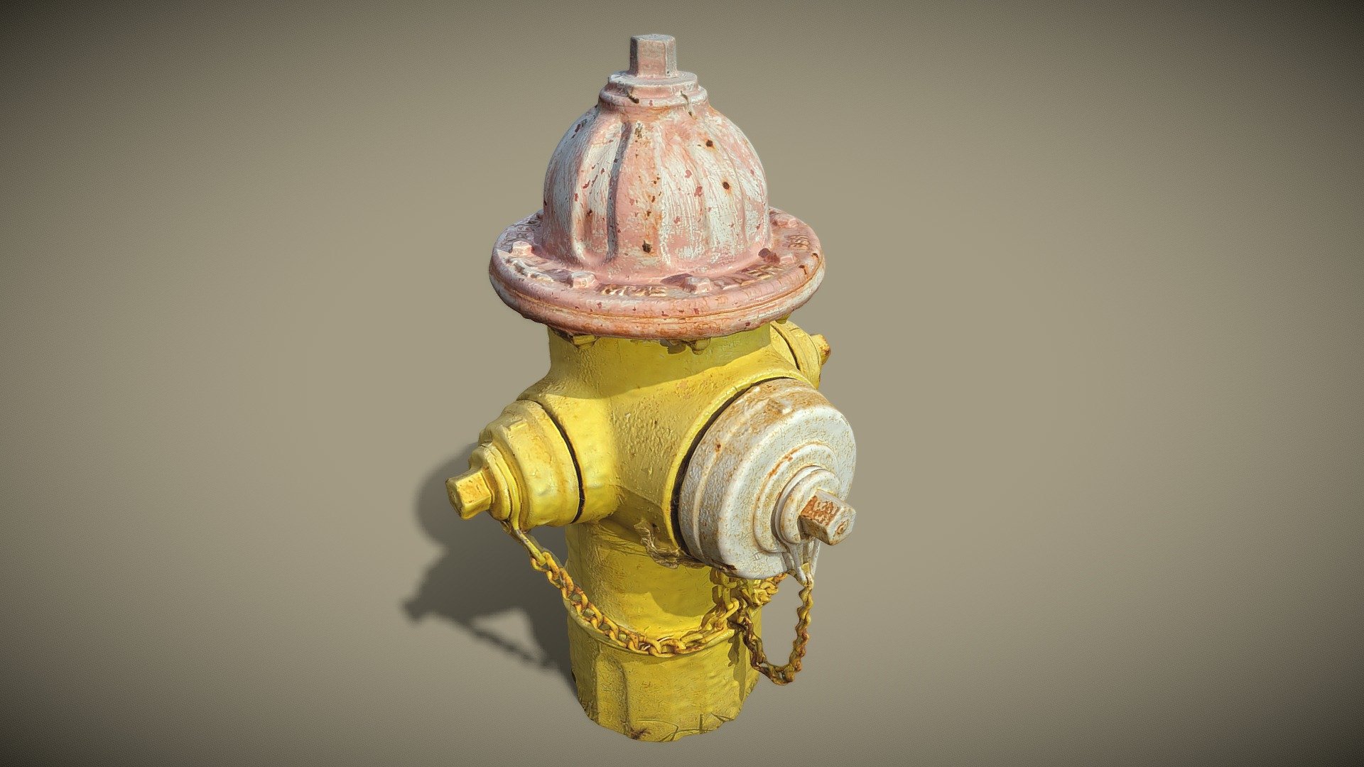 Yellow and Red Fire Hydrant