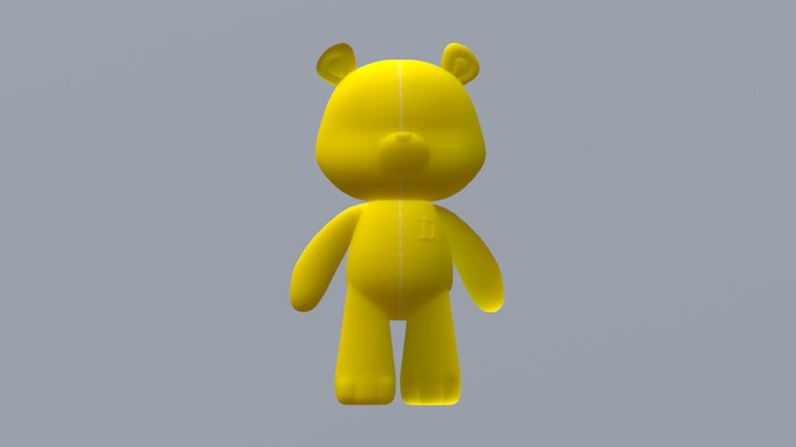 Osito Dudu 3D Model