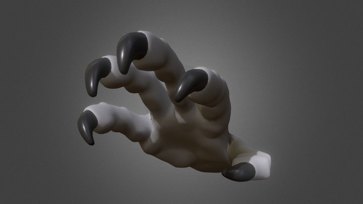 Dragon Paw - Drawing Reference 3D Model