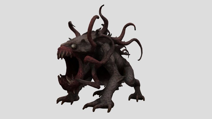 Gullet - New Year monster – Free 3D Model STL