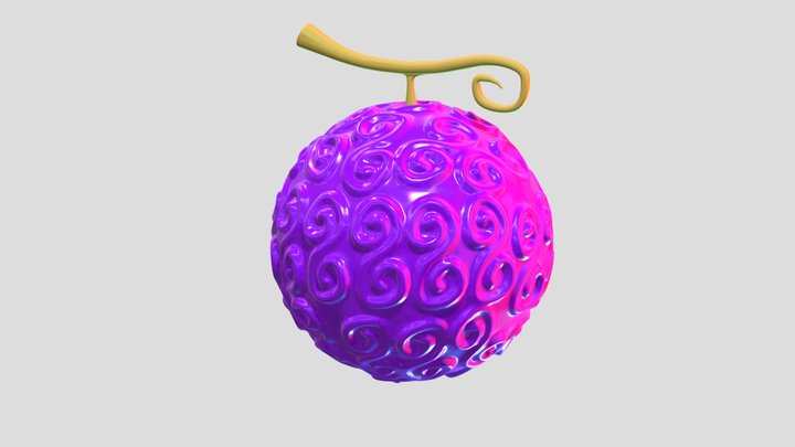 Rubber fruit 3D Model