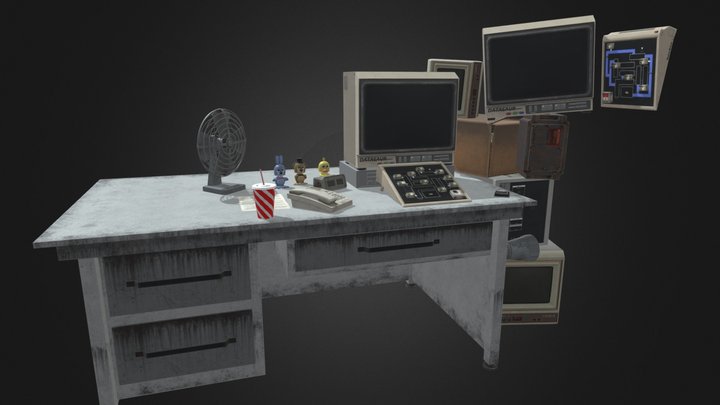 fnaf3vrhwsus help wanted 3D Model
