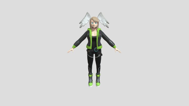 Angry Eunie 3D Model