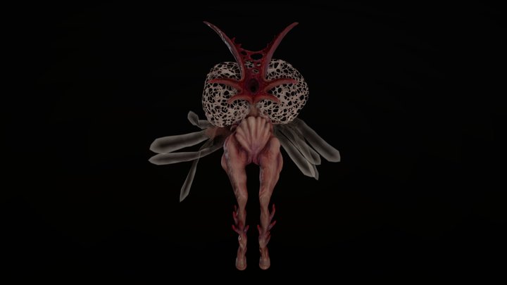 Mushroom Creature 3D Model