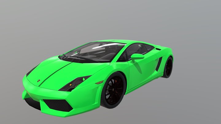 2010 Lamborghini Gallardo Valentino Balboni 3D Model