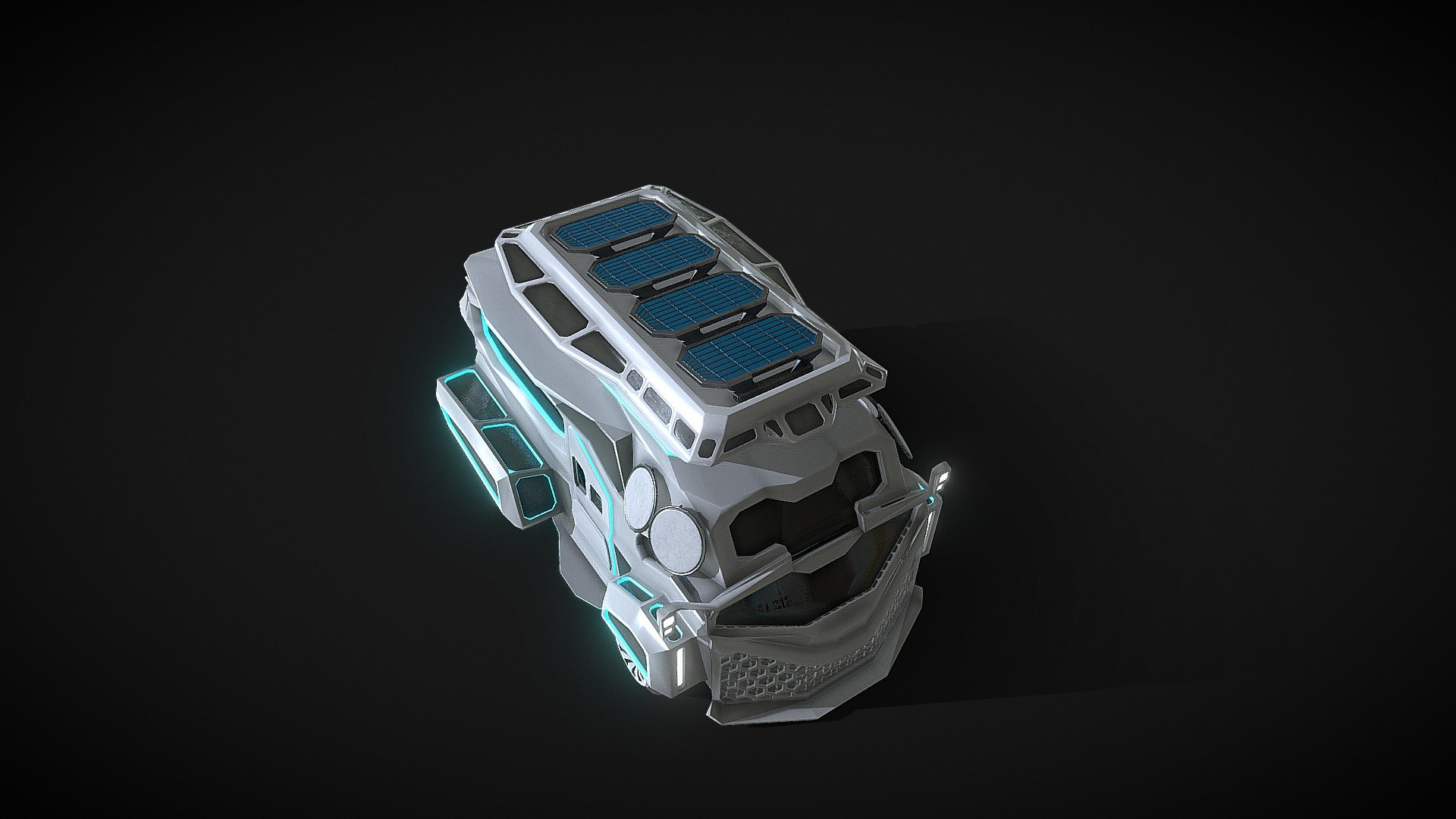 Futuristic Motorhome - 3D model by shiznit23423525 [a9227fd] - Sketchfab