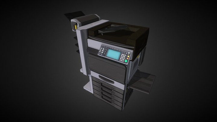 Copy machine - Generic office equipment 3D Model