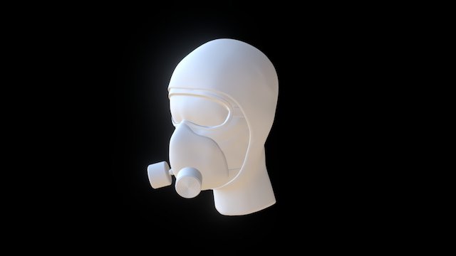 Respirator 3D Model