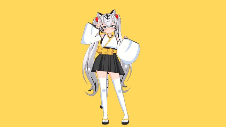 吼-Ko- 3D Model