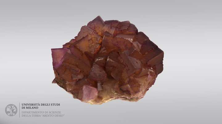 Fluorite, Illinois 3D Model