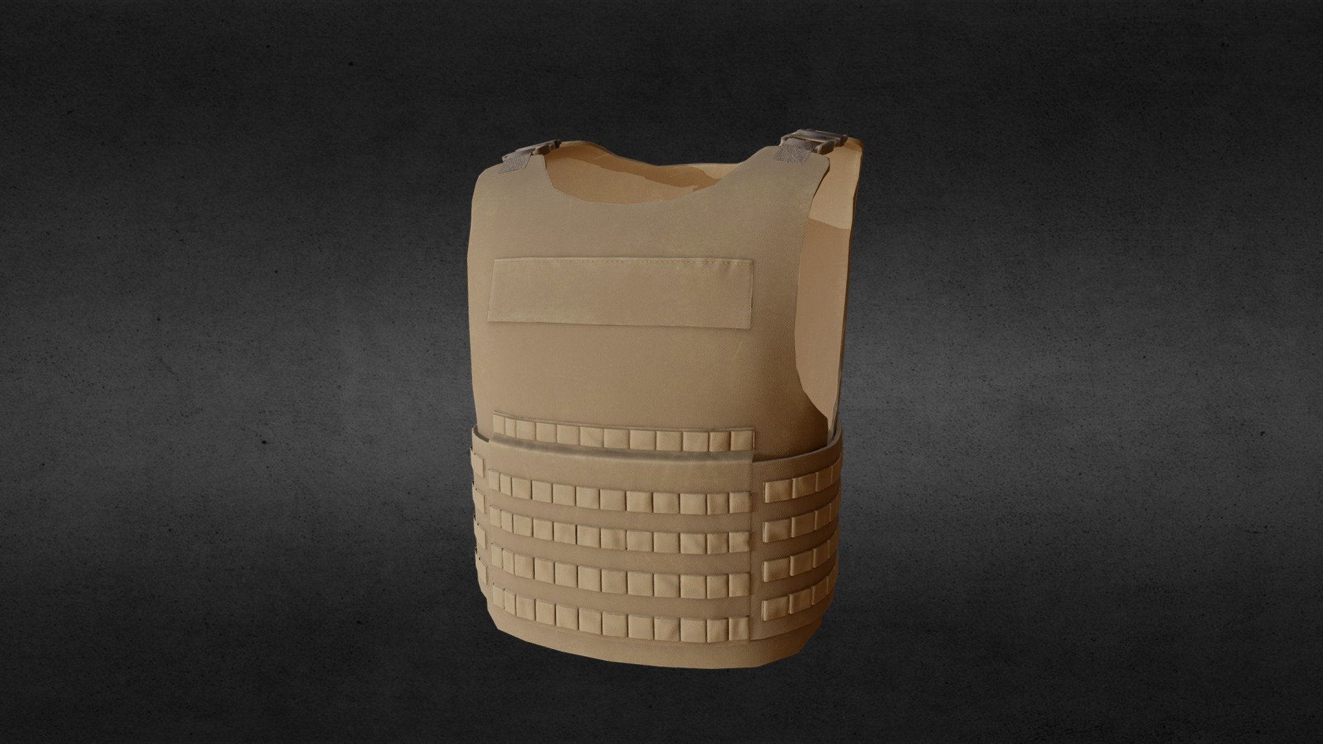 Military Flak Jacket bullet proof vest 3D model by Vitamin (btrseller) [a925f63] Sketchfab