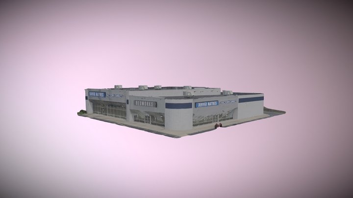 US Route 60 & Mall Road 3D Model