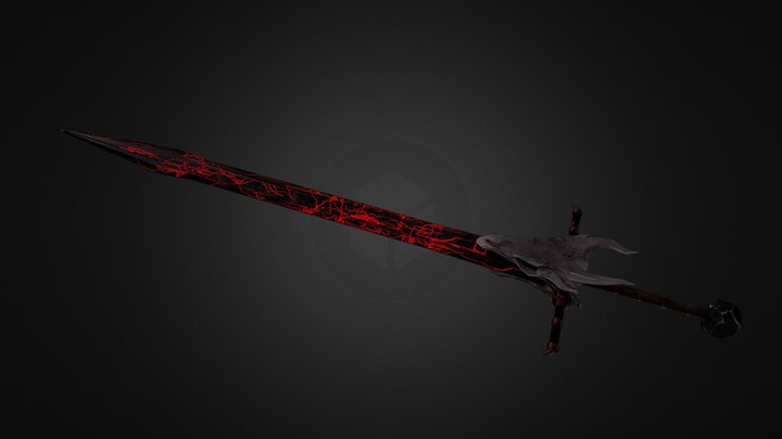 Death Sword 3D Model