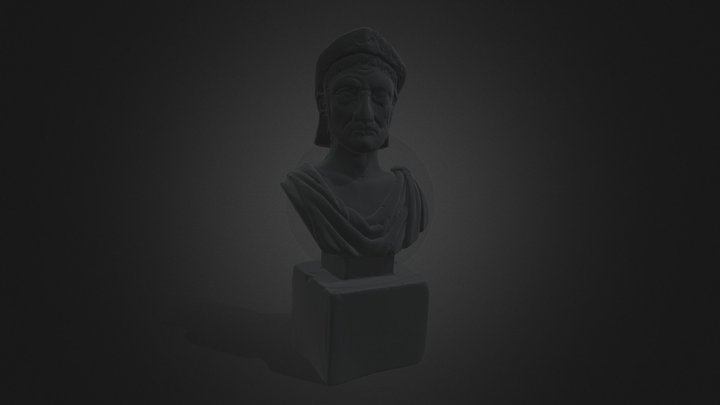 Busto de Aníbal el Cartaginés (original) 3D Model