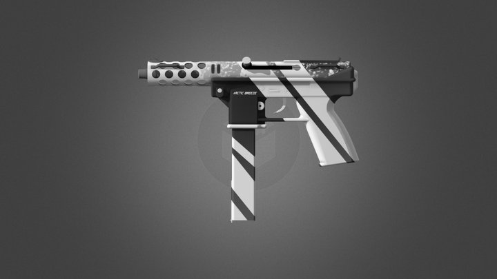 Tec-9 Arctic Breeze [CSGO Workshop] 3D Model