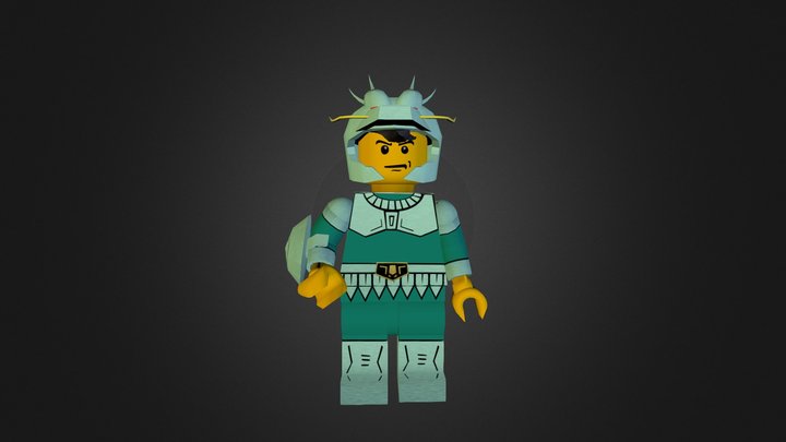 Shiryu Lego 3D Model