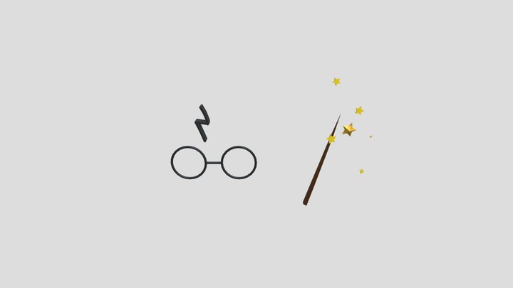 Harry Potter 3D Model