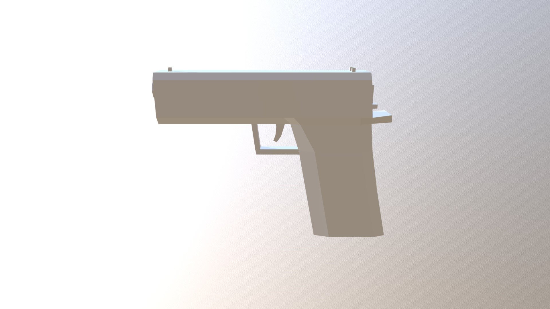 Colt Low Poly2
