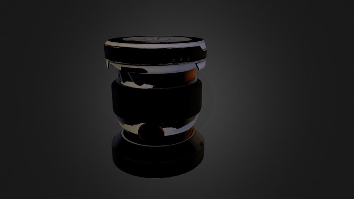 3.75m Fusion Reactor 3D Model