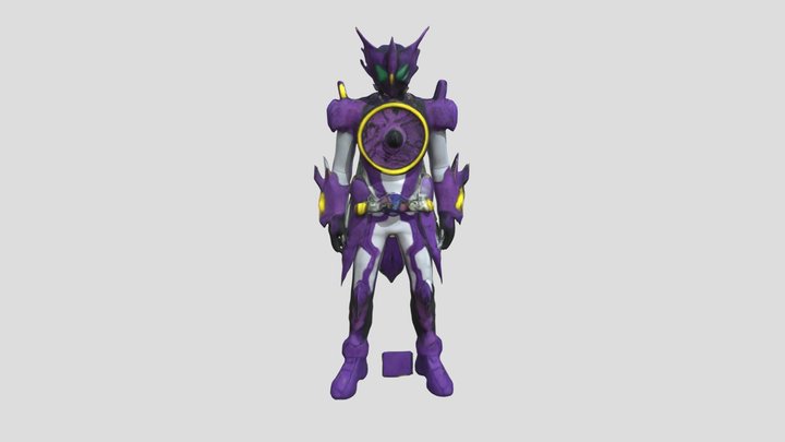 Cyber Warrior Dino 3D Model