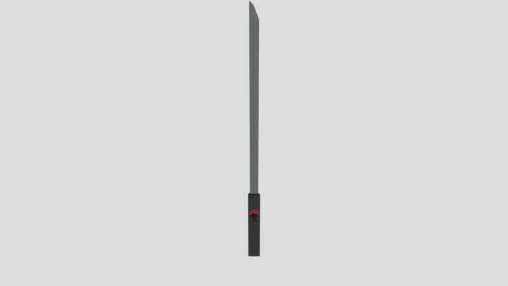 Sasuke Sword 3D Model