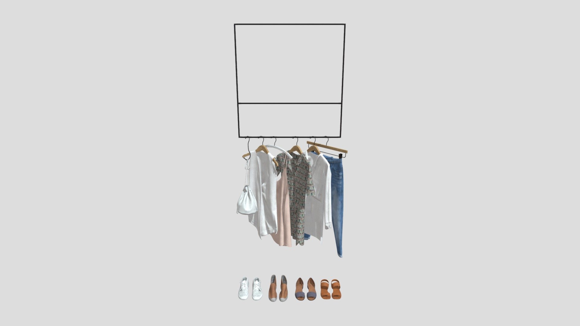 store fixtures 2 AM209 Archmodel - Buy Royalty Free 3D model by ...