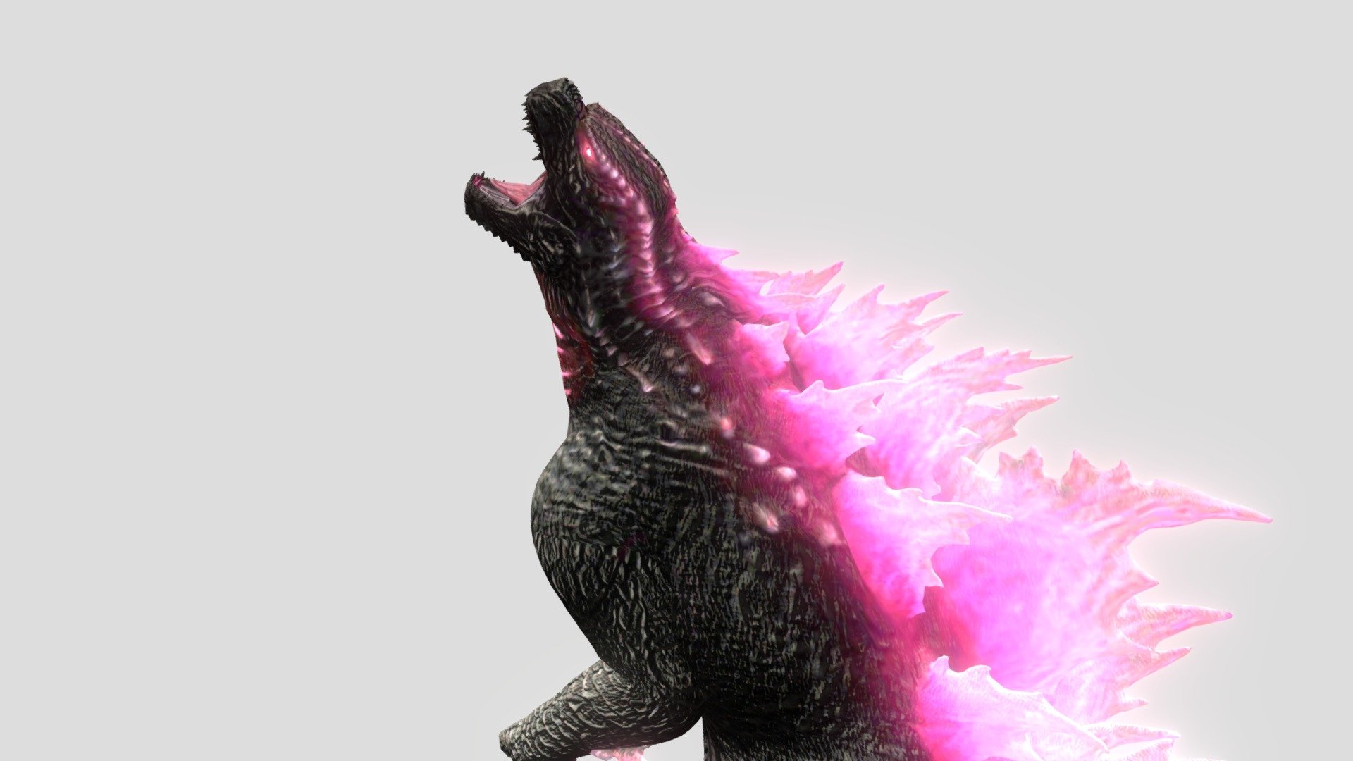 GODZILLA EVOLVED ROAR V2 - Download Free 3D model by danielgfj [a92cd59 ...