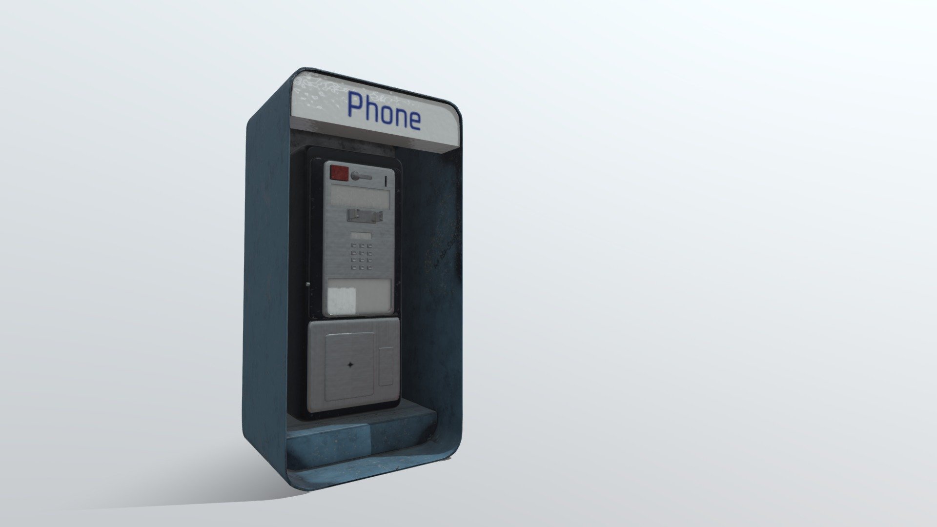 Payphone By Marla Murbach - 3d Model By Marlamurbach [a92d28c] - Sketchfab