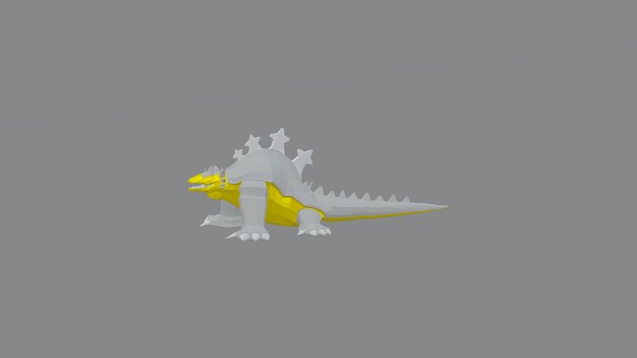 Godzilla ampabia 3D Model