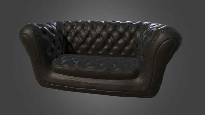 Inflatable Sofa 3D Model