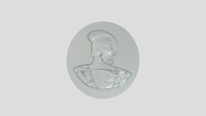 Médaille Francois 1er 3D Model