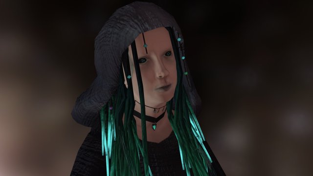 Alchemist Character 3D Model