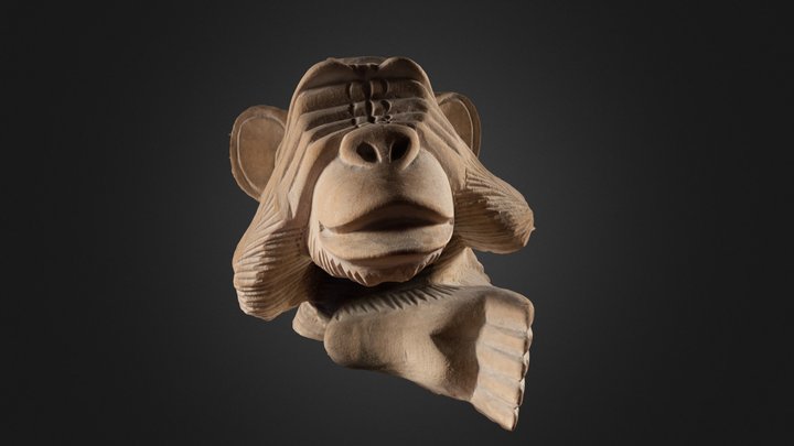 Mizaru 3D Model