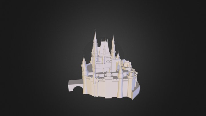 Disney Castle -fixed- 3D Model
