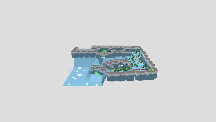 Map Pororo 3D Model