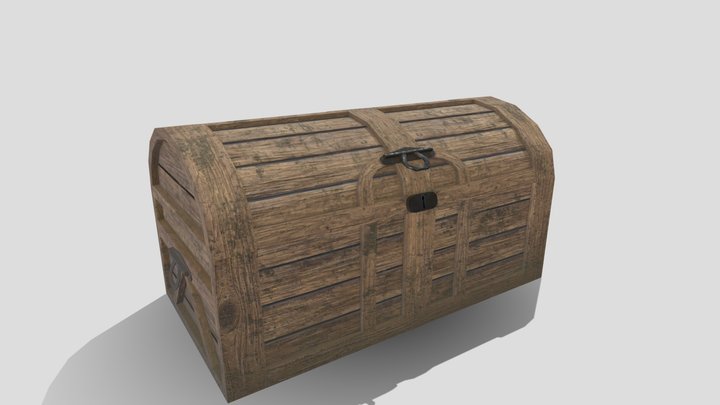 Old dirty chest – Modello 3D gratuito STL