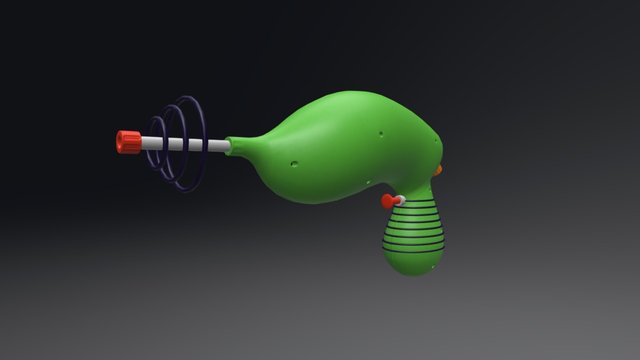 Daily Doodle - 1 Water Gun 3D Model