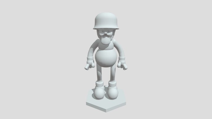 3d-figure_soldier 3D Model