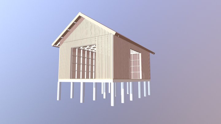 Sugar Wood Shed 3D Model