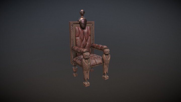 Chair Exercise 3D Model